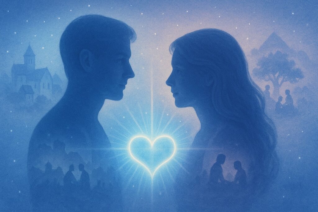 past life soulmate lovers