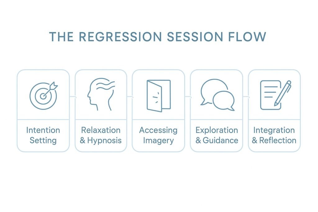 How Accurate Are Past Life Regressions? 2 regression session flow