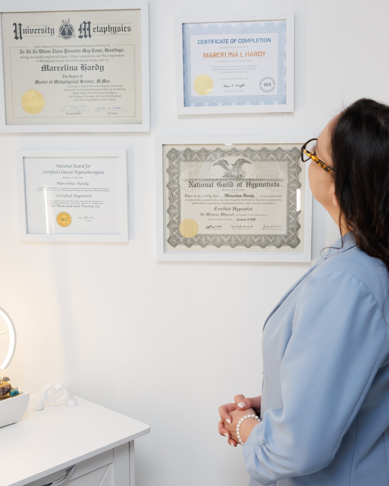 marcelina hardy credentials
