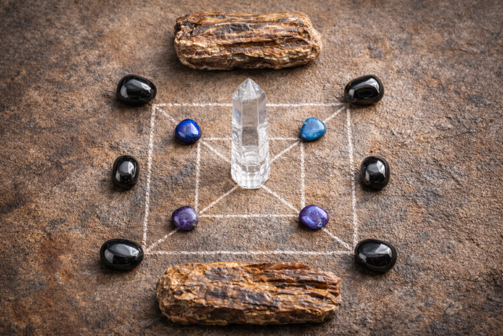 past life portal grid