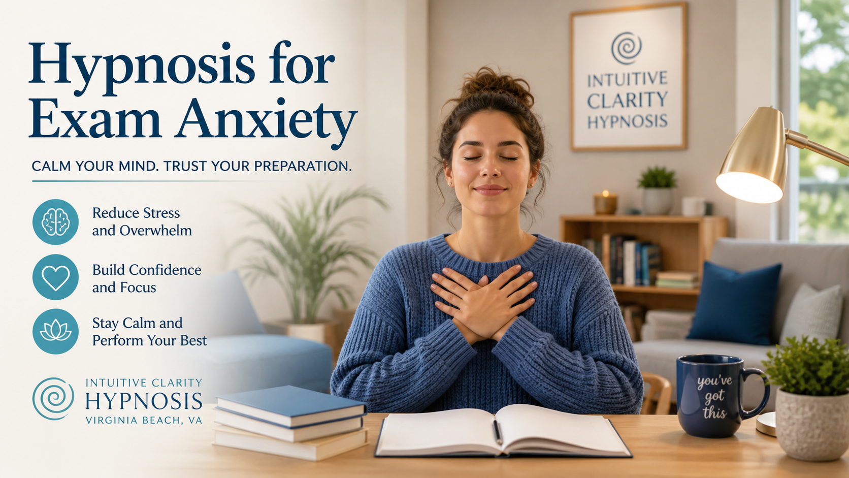 hypnosis for exam anxiety